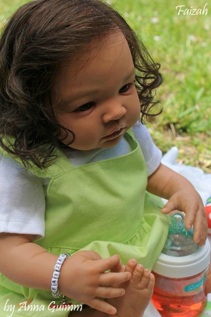 Интересная мулаточка,на основе молда шаян