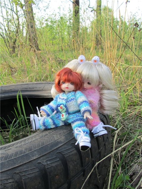 Весенний день... или как девочки ходили на пикник.№2