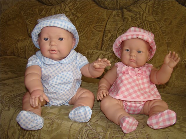 Сладкая парочка из летней коллекции. Испанские куклы Berenguer (фото 3)