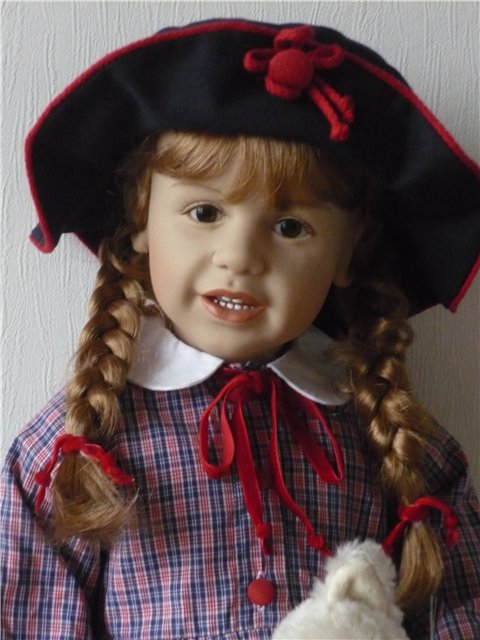 Новые образы девочек от С.Скилле. Коллекционные куклы Готц