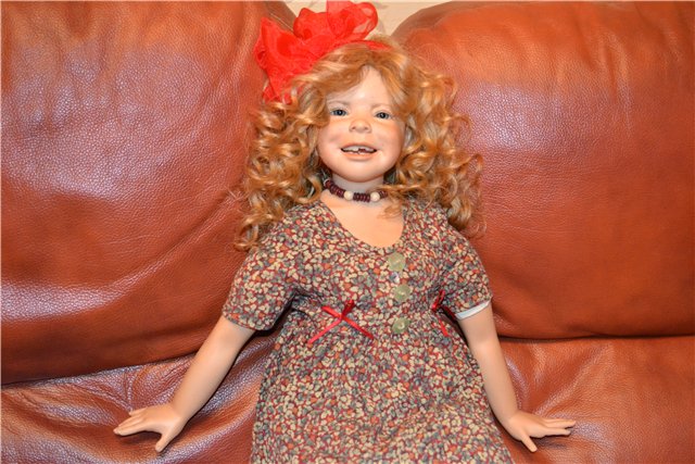 Солнышко в фарфоре! Аннушка от Heidi Plusczok