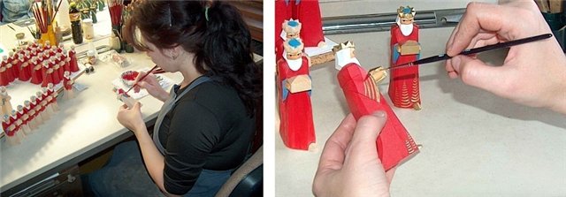 Куклы из дерева по семейной традиции Lotte Sievers-Hahn dolls, Лотты Сиверс-Хан (фото 3)