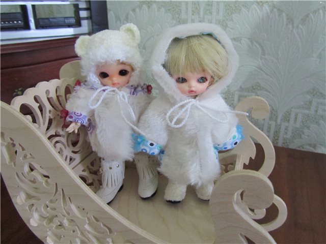 Зима уходить не спешила — Куклы Dollzone (Доллзон): BJD (БЖД) (фото 9)