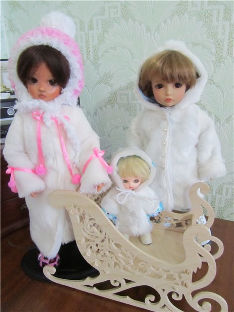 Зима уходить не спешила — Куклы Dollzone (Доллзон): BJD (БЖД) (фото 6)