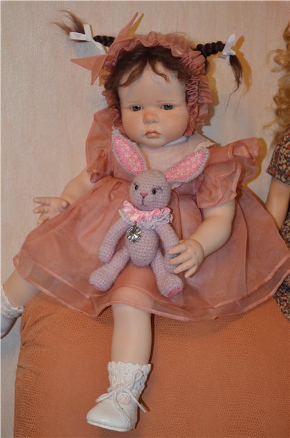 Ruth Treffeisen... Мышка — Фарфоровые куклы Ruth Treffeisen (Рут Треффейсен): авторские (фото 10)