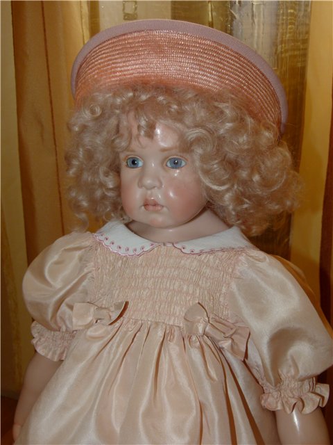 Девочки в соломенных шляпках.Анемона (Anemone) Хильдегард Гюнцель