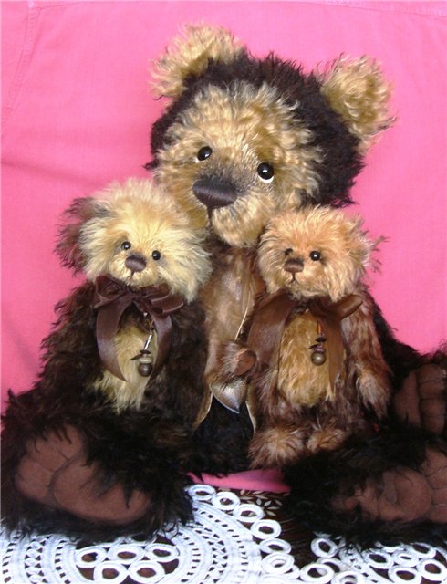 Мои три пушистых счастья от CHARLIE BEARS collection