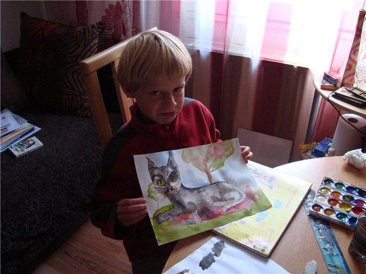 Как рисуют наши дети — Другие хобби и увлечения: сад (фото 7)