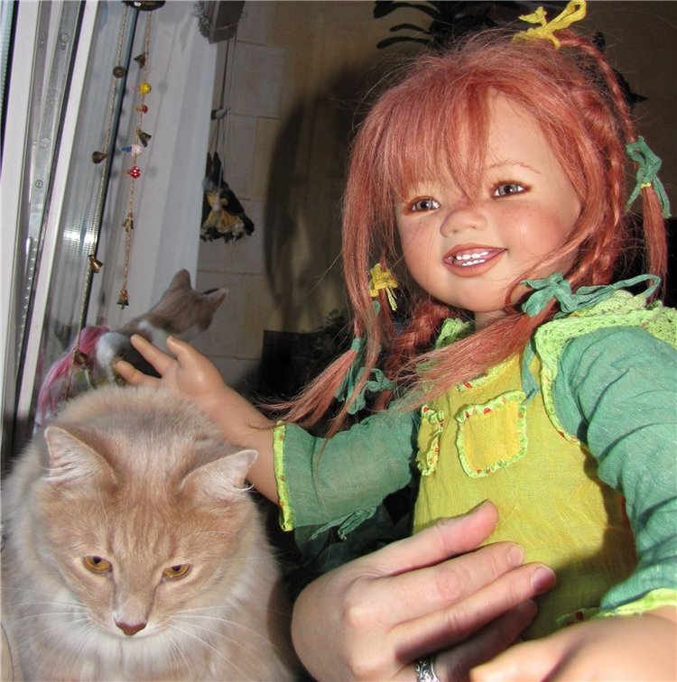 Рыжий лучик солнца - Санрике от Annette Himstedt