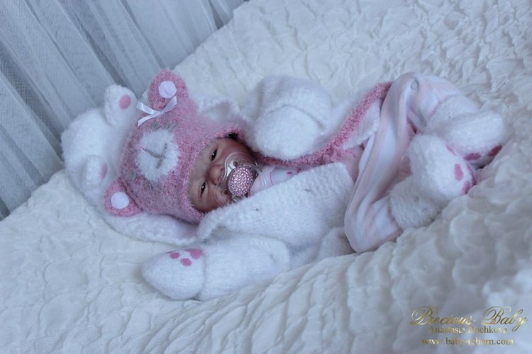 Мой маленький котёнок! Кукла реборн Анастасии Бочковой