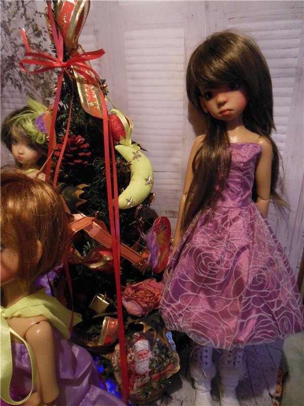 Предновогодняя вечеринка моих девочек. Куклы Кайе Виггз