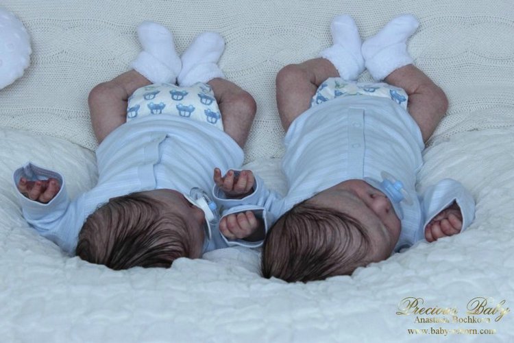 Двойное счастье! Куклы реборн Анастасии Бочковой