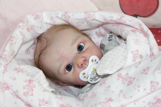 Мои маленький большеглазик, кукла реборн Беспаловои Жанны