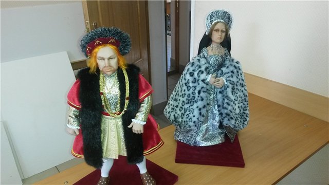 Авторские куклы студентов МГГУ им. М.А. Шолохова