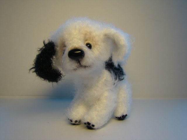 Новый щенок, авторские игрушка своими руками