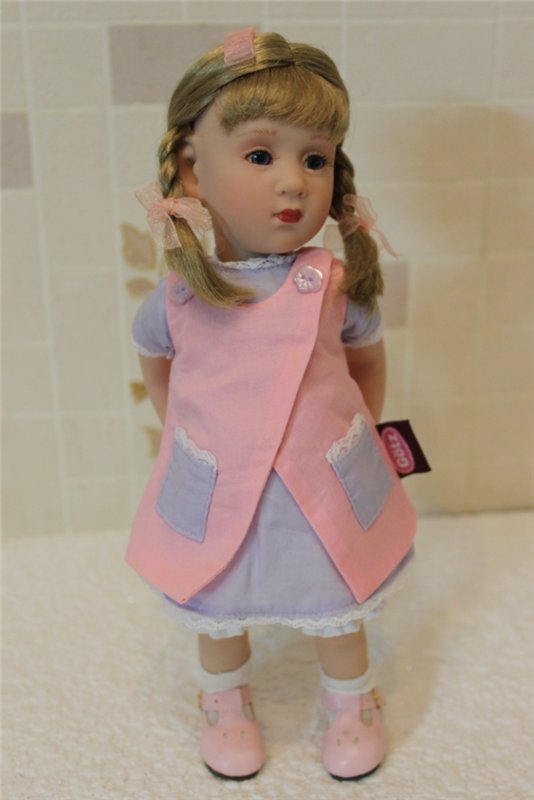 Была журавликом в небе, а стала синичкою в руке. Куклы Beatrice Perini для Gotz