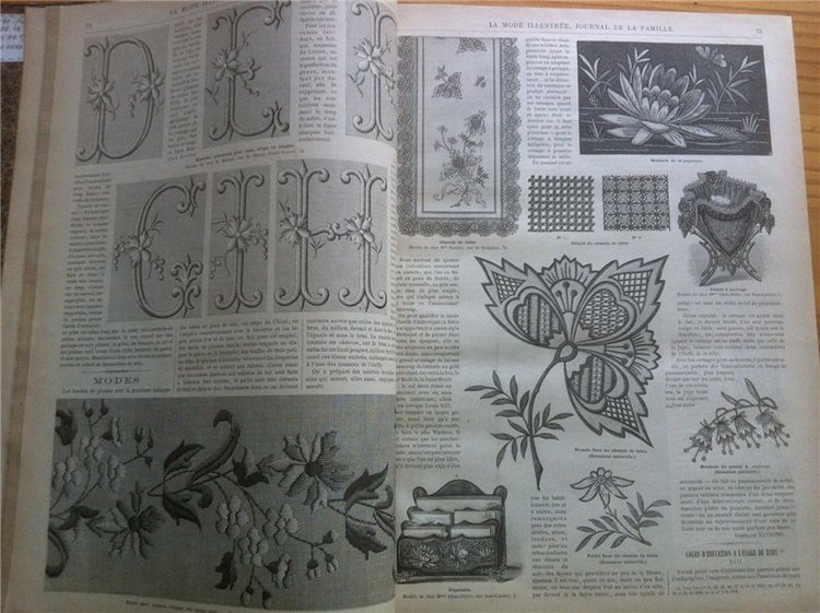 Журнал мод La Mode illustrèe (журнал для всей семьи)