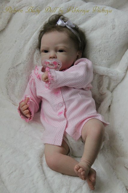 Кайли... Куколка реборн Виктории Вишни