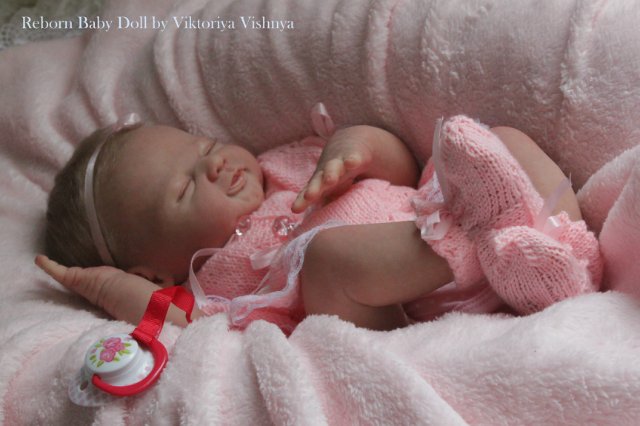 Крохотулька Angeli от Elisa Marx. Куколка реборн Виктории Вишни