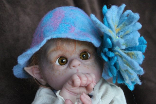 Офелька-Цветочек. Кукла реборн Элины Кудрявцевой