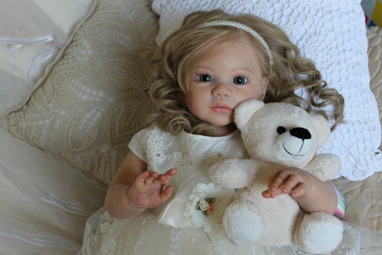 Вероника - моя маленькая принцесса! Кукла реборн Шепелевой Людмилы