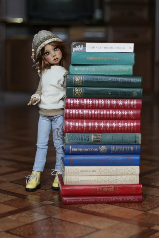 Куклы Кае Вигс и любовь к чтению (фото 3)