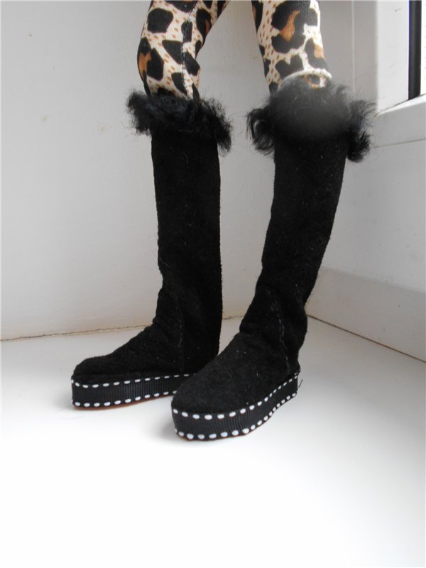 Обновка - зимние сапожки — Одежда и обувь для кукол BJD (БЖД): 1/3 (фото 3)