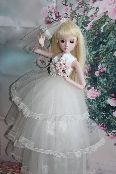 Принц-воин с невестой. Шарнирные куклы "Звезды подиума" новой волны