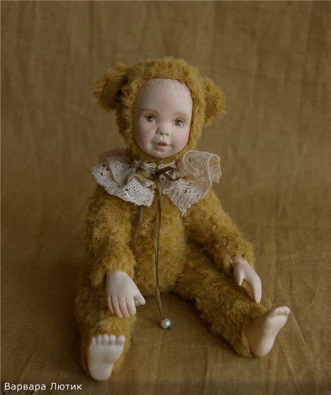 Детки в пушистых костюмчиках. Авторские куклы тедди долл (фото 3)