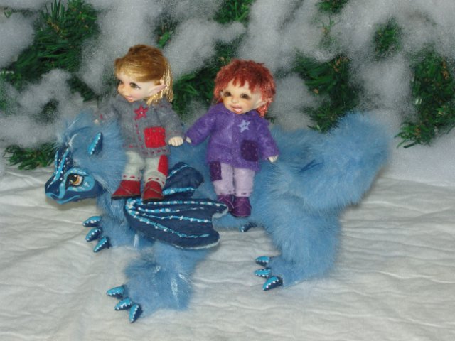 Последняя в этом году зимняя история от Таниты "Смурфик"