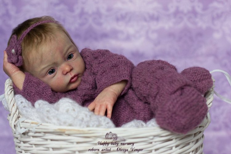 Мой ангел, моя нежность, моя Амелия. Кукла реборн Олеси Венгер