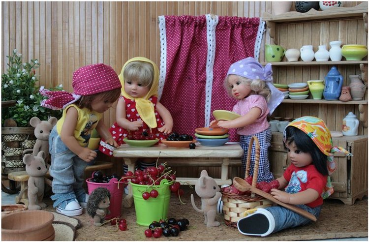 Из жизни маленькой банды, детки Gabriele Müller