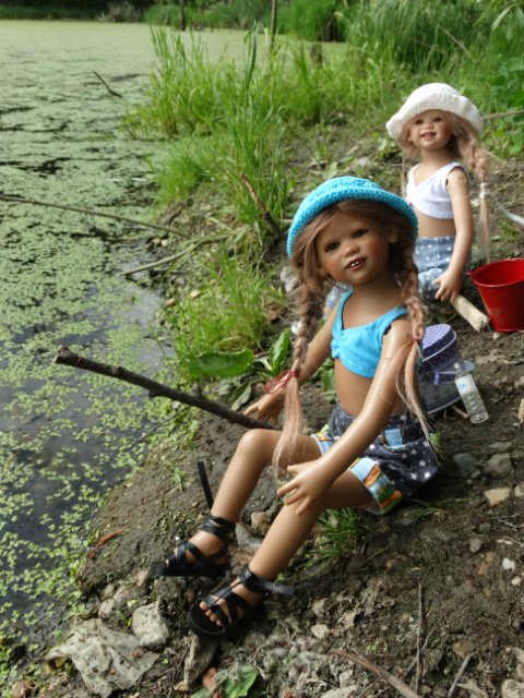 Мои рыбачки — Куклы Annette Himstedt (Аннетт Химстедт): коллекционные (фото 9)