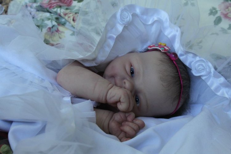 Моя малышня, кукла реборн Элины Кудрявцевой