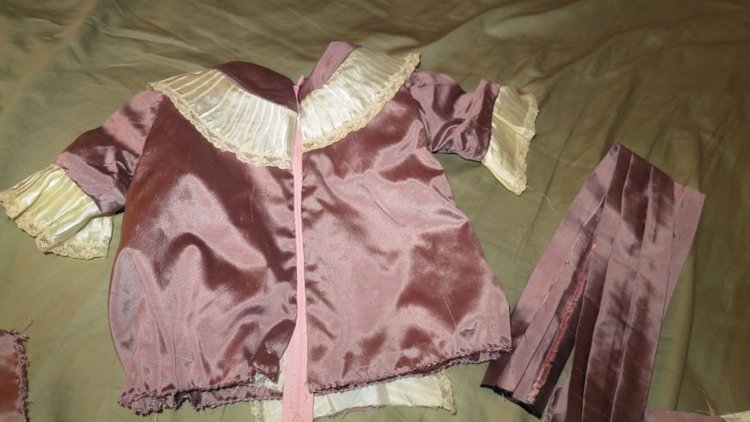 А ля "французкое старинное" платье для Ханночки (фото 8)