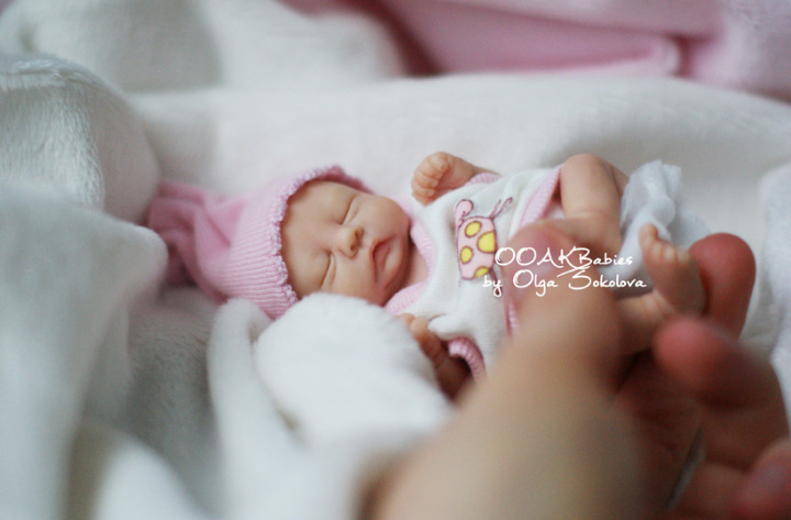 Эстель и Ульяна. Младенцы ООАК Ольги Соколовой (фото 6)