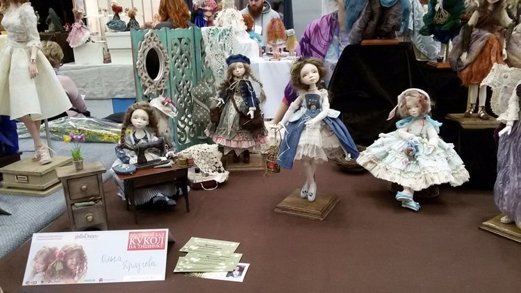 V Ежегодный Весенний Бал Авторских Кукол на Тишинке