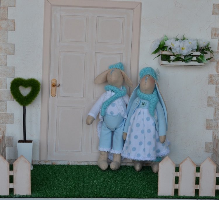 Большой румбокс с аксессуарами (фотозона 7в1) для кукол от 25 см