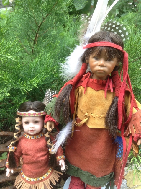 Девочка Индеец Дернеа - Kleine Dernea Himstedt Club 2005 год