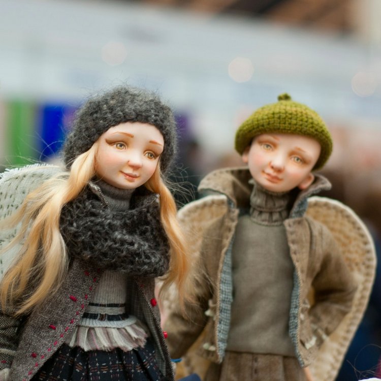 «Весенний бал авторских кукол на Тишинке» 2017. [Часть I]