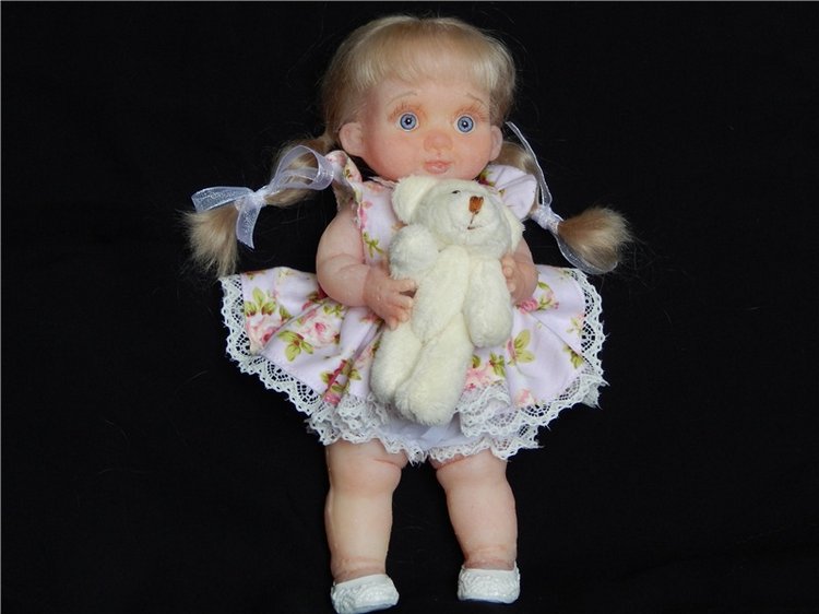 Силиконовая малышка — Авторские куклы из силикона: реалистичные