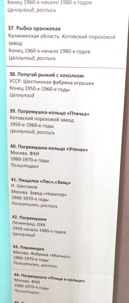 Выставка «Все лучшее – детям. Игрушки 1950–1980 годов из коллекции Сергея Романова». Часть 1