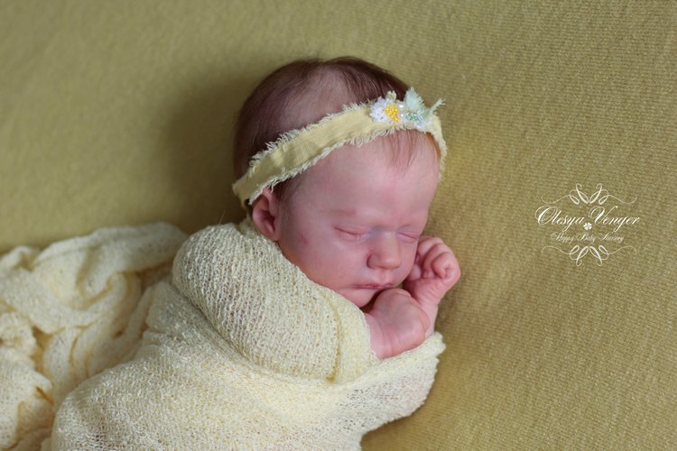 Моя кроха Эшли. Кукла реборн Олеси Венгер