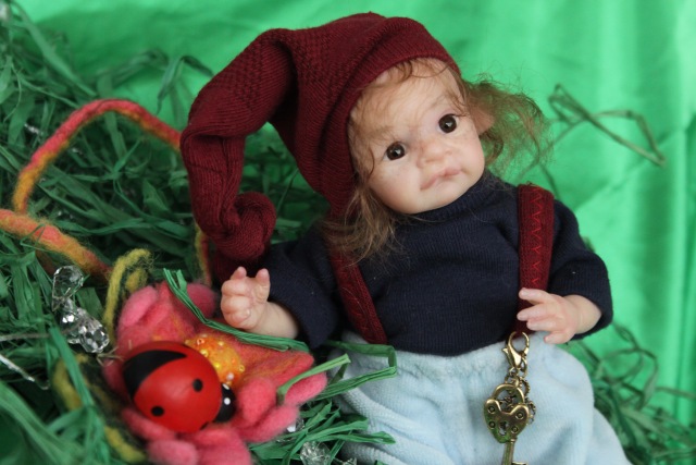 Малышок, кукла реборн Элины Кудрявцевой