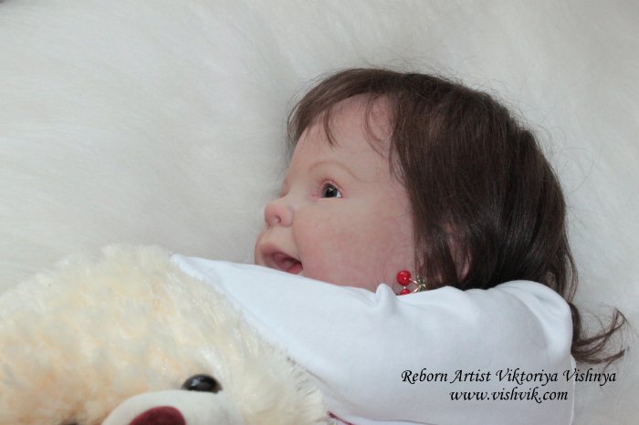 Белоснежка... Снежка.. Кукла реборн Вишни Виктории