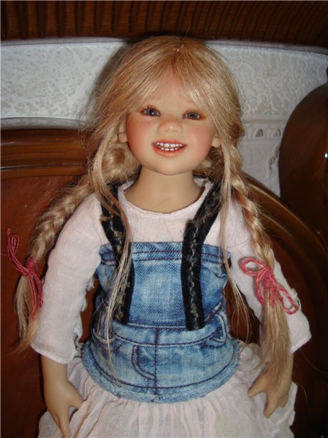 Проказница Лилька — Куклы Annette Himstedt (Аннетт Химстедт): коллекционные (фото 4)