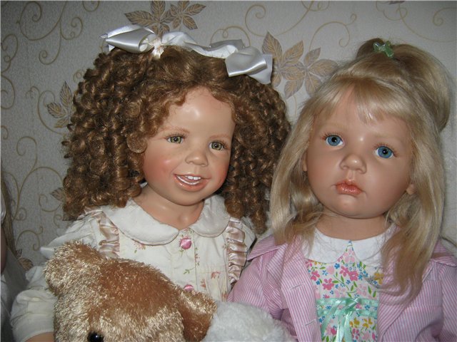 Дорле -коллекционная кукла от Нildegard Gunzel для фирмы «With Heart & Soul». Моя попытка №2 (фото 9)