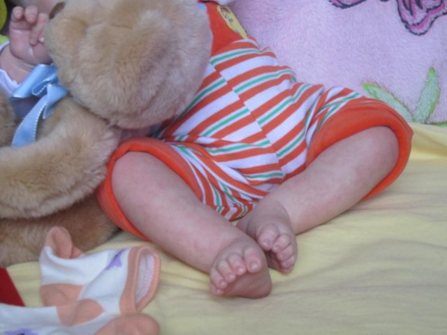 Пасхальная Маечка.Кукла реборн из Каморки папы Карло