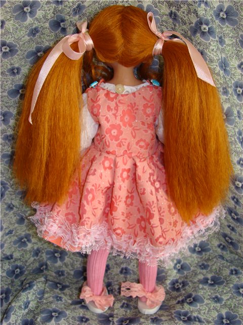 Эмма - рыжее чудо. Авторская кукла Кондрашовой Ирины