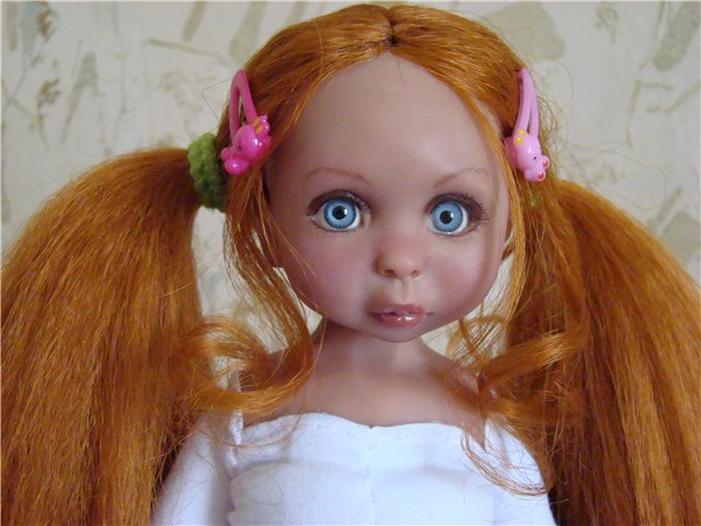 Эмма - рыжее чудо. Авторская кукла Кондрашовой Ирины (фото 2)
